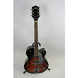 Used Gretsch Guitars Used Gretsch Guitars G5120 Electromatic Brown Sunburst Hollow Body Electric Guitar