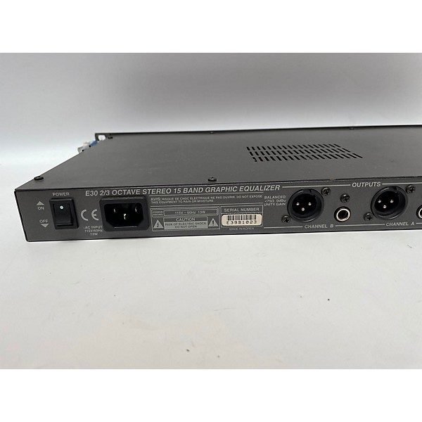 Used Samson E30 Equalizer