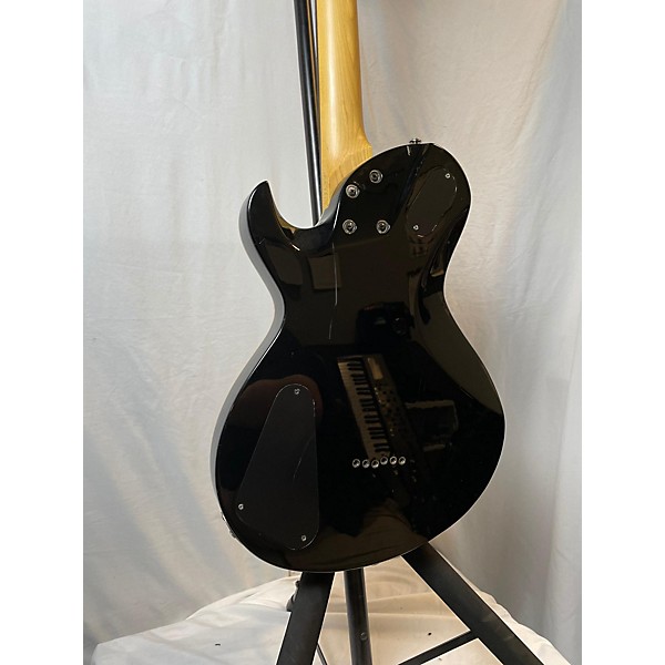 Used Schecter Guitar Research Used Schecter Guitar Research Solo Black Solid Body Electric Guitar