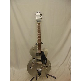 Used Gretsch Guitars Used Gretsch Guitars G5420T Electromatic Silver Hollow Body Electric Guitar