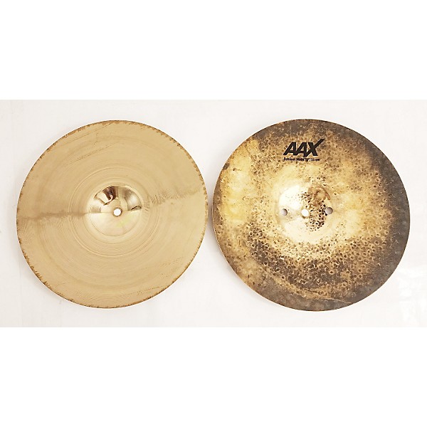 Used SABIAN 13in AAX Fusion Hi Hat Pair Cymbal