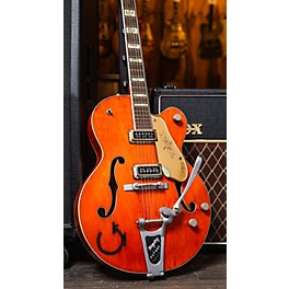 Vintage 1956 Gretsch Guitars 6120 Chet Atkins Amber Red Hollow Body Electric Guitar