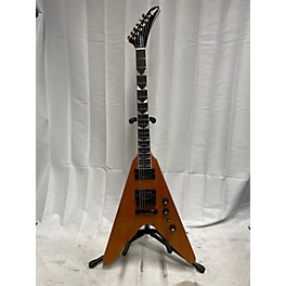 Used Gibson Used Gibson Dave Mustaine Flying V Natural Solid Body Electric Guitar