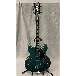 Used D'Angelico Used D'Angelico Premier Series DC Green Hollow Body Electric Guitar