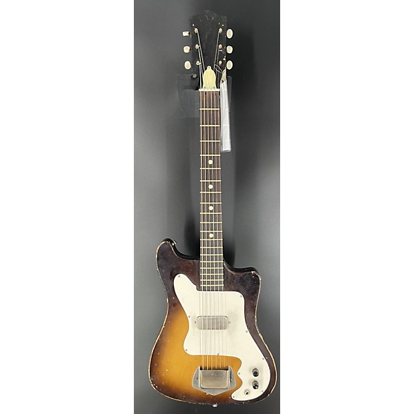 Vintage Kay 1960s Vanguard K100 Solid Body Electric Guitar