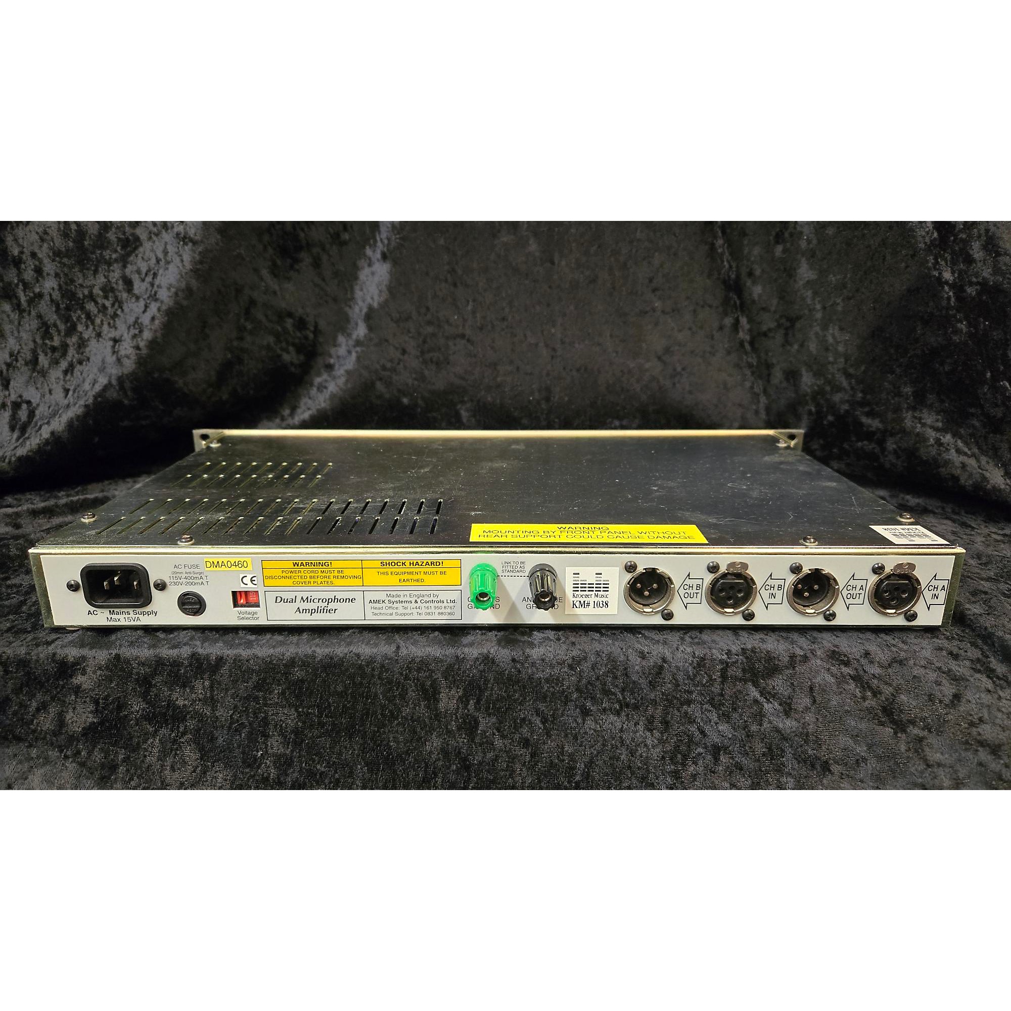 AMEK / SYSTEM9098 Dual Mic Amplifier 完動品！