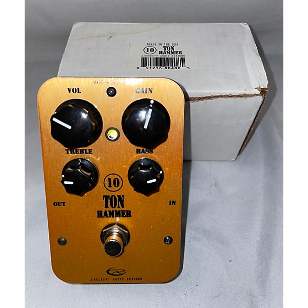 Used J.Rockett Audio Designs 10 TON HAMMER Effect Pedal Guitar Center