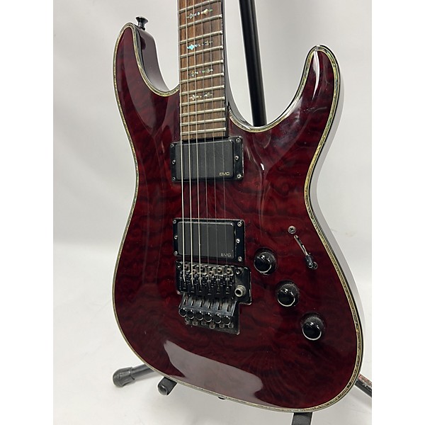 Used Schecter Guitar Research Used Schecter Guitar Research Hellraiser C1 Floyd Rose Red Solid Body Electric Guitar