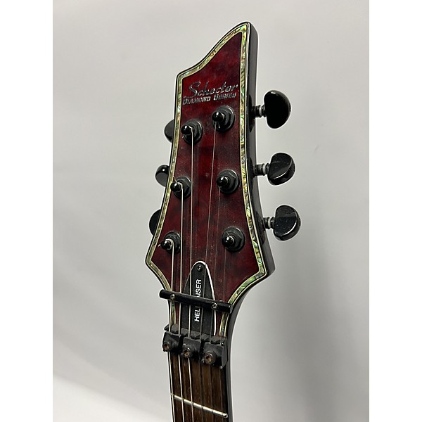 Used Schecter Guitar Research Used Schecter Guitar Research Hellraiser C1 Floyd Rose Red Solid Body Electric Guitar