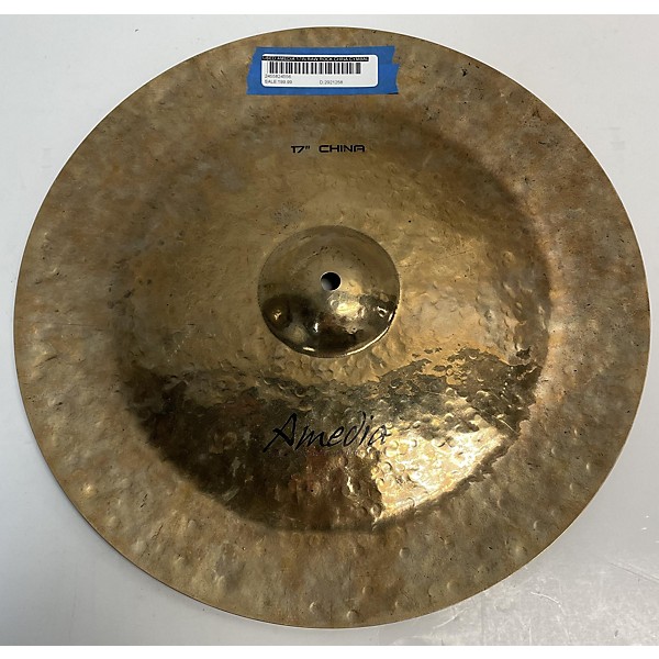 Used Amedia 17in Raw Rock China Cymbal