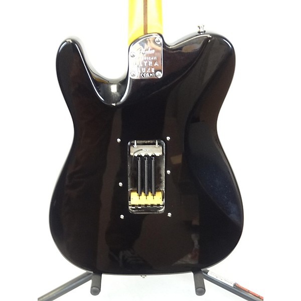 Used Fender Used Fender Ultra Luxe Telecaster HH Floyd Rose MYSTIC BLACK Solid Body Electric Guitar