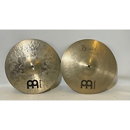 Used MEINL 14in BYZANCE HEAVY HIHAT PAIR Cymbal