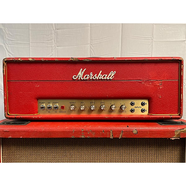 Vintage Marshall 1969 1987 Lead 50 Tube Guitar Amp Head