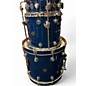 Used DW 5 Piece CONTEMPORARY CLASSIC BLUE SPARKLE Drum Kit