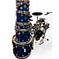 Used DW 5 Piece CONTEMPORARY CLASSIC BLUE SPARKLE Drum Kit