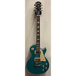 Used Epiphone Used Epiphone Les Paul Standard Trans Blue Solid Body Electric Guitar