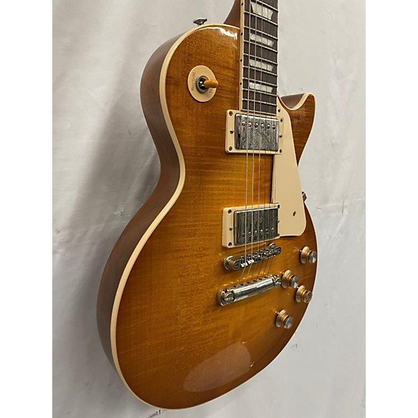 Used Gibson Used Gibson Les Paul Standard 1960S Neck TIger Burst Solid Body Electric Guitar