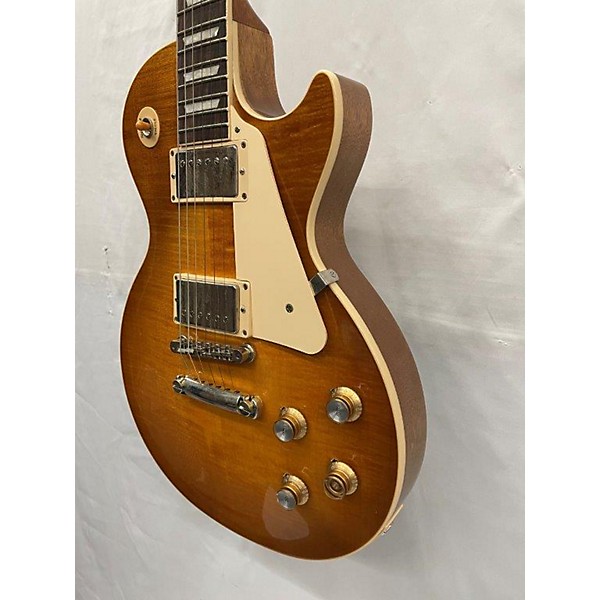 Used Gibson Used Gibson Les Paul Standard 1960S Neck TIger Burst Solid Body Electric Guitar