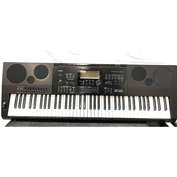 Used Casio 2020 WK7600 76-Key Portable Keyboard