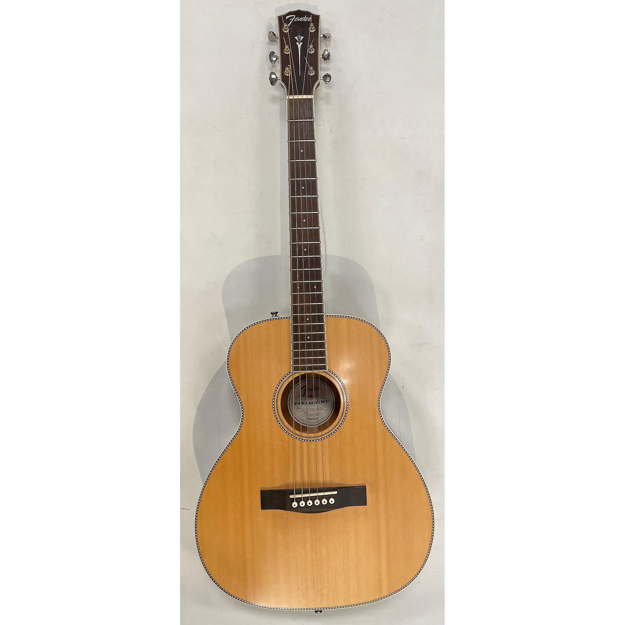 Used Fender PARAMOUNT PM-TE STD TRAVEL Acoustic Electric Guitar 