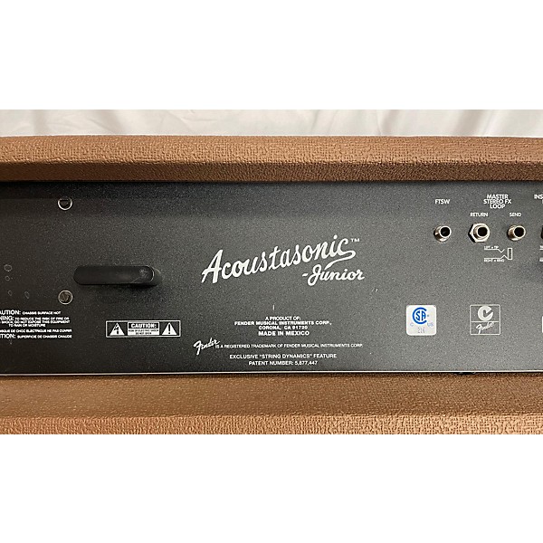 Used Fender Acoustasonic Jr 40W Acoustic Guitar Combo Amp