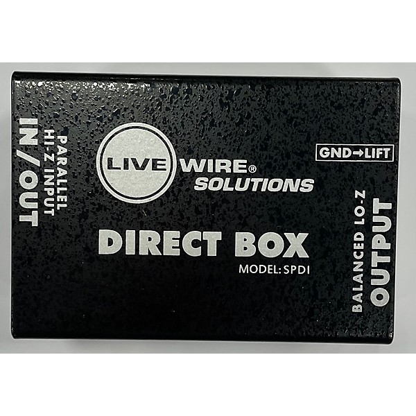Used Livewire PASSIVE SWITCHABLE DIRECT BOX Direct Box