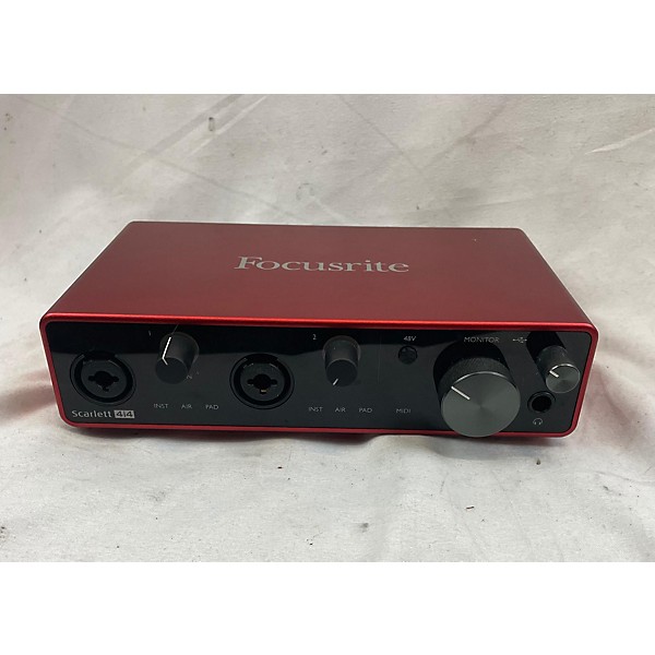 Used Focusrite Scarlett 4i4 Gen 3 Audio Interface