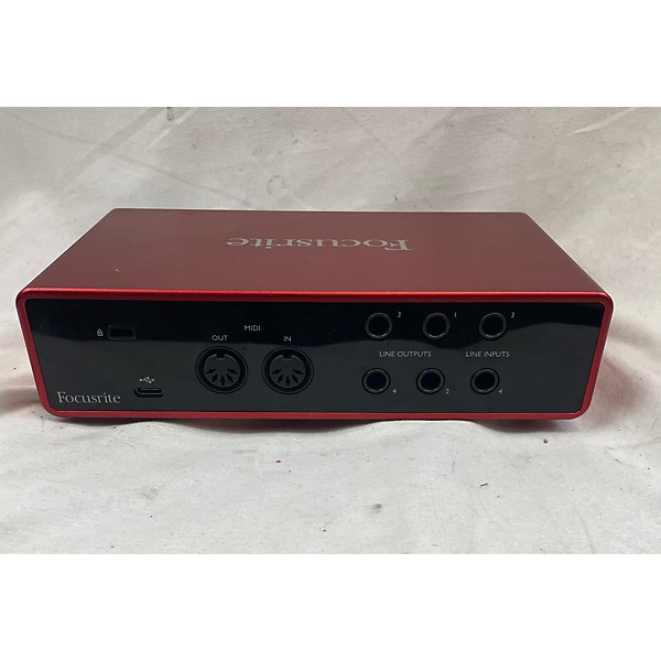 Used Focusrite Scarlett 4i4 Gen 3 Audio Interface