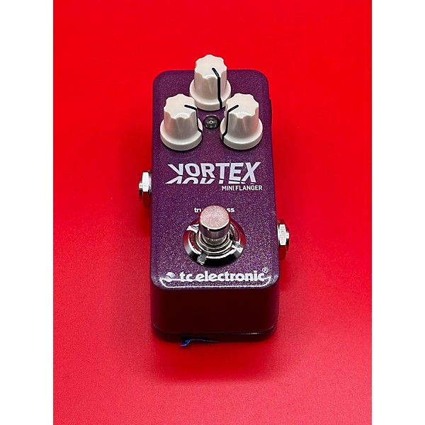 Used TC Electronic Vortex Mini Flanger Effect Pedal