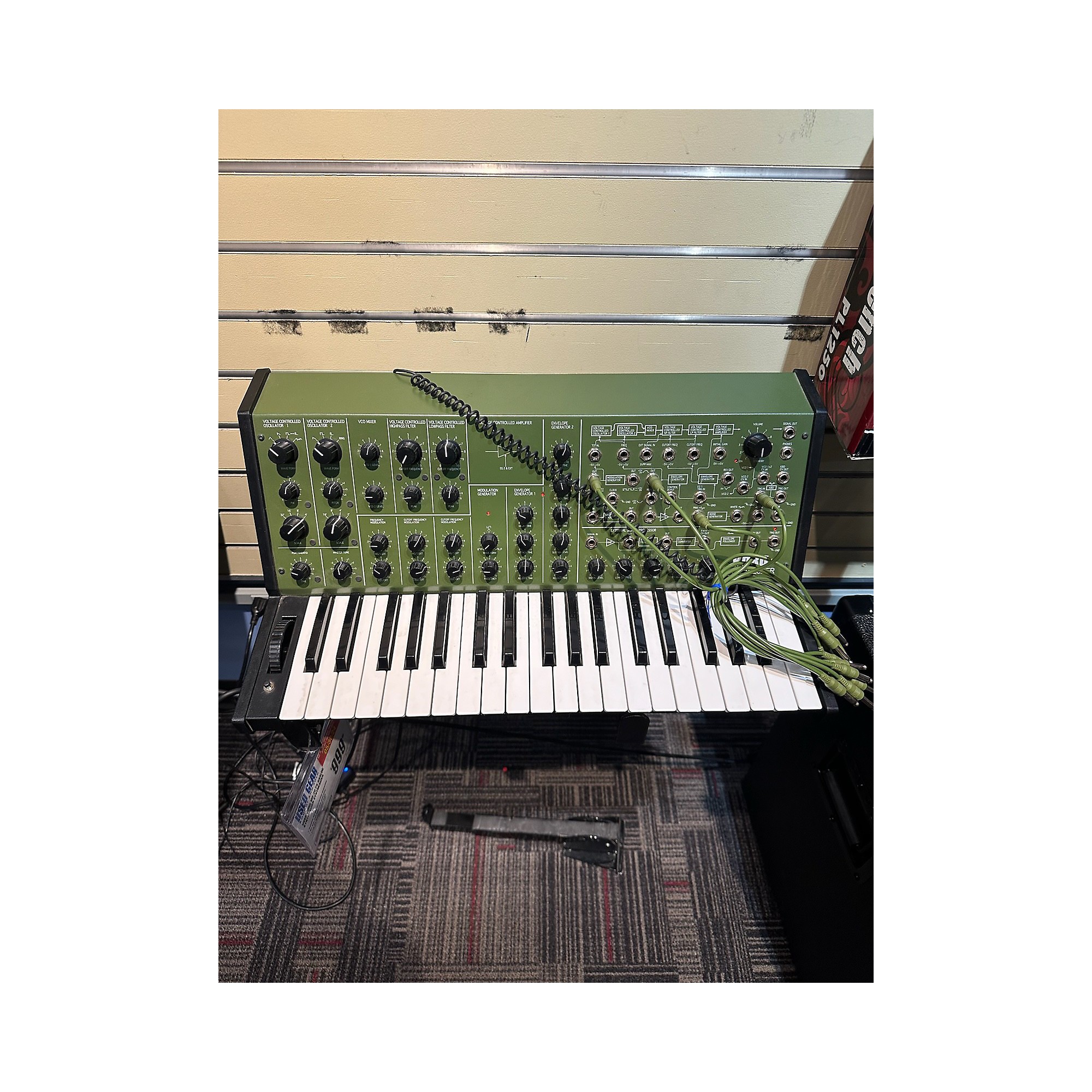 KORG MS-20 FS ブルー 未使用品（Used KORG MS-20 FS Analog