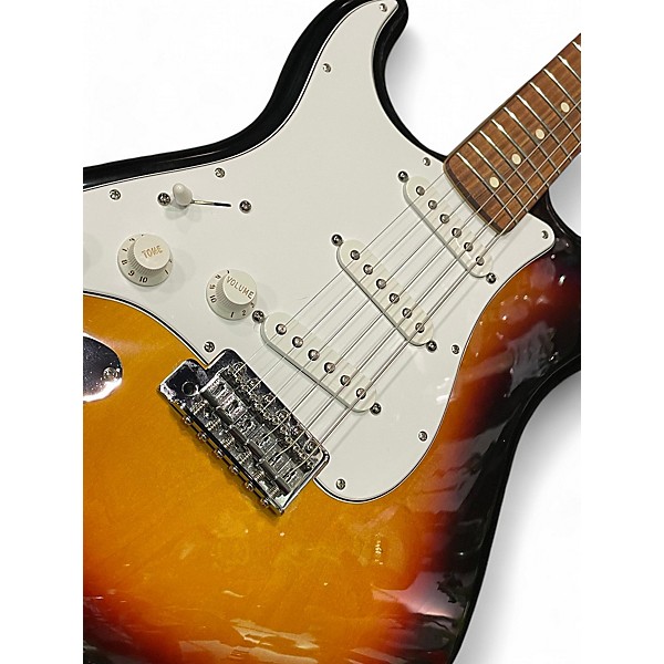 Used Fender Modern Player Stratocaster Tobacco Sunburst Solid Body Electric Guitar