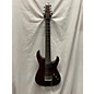 Used Used Schecter Guitar Research Hellraiser C7 Floyd Rose Black Cherry Solid Body Electric Guitar thumbnail