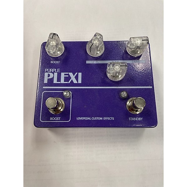 Used Lovepedal PURPLE PLEXI PLUS Effect Pedal