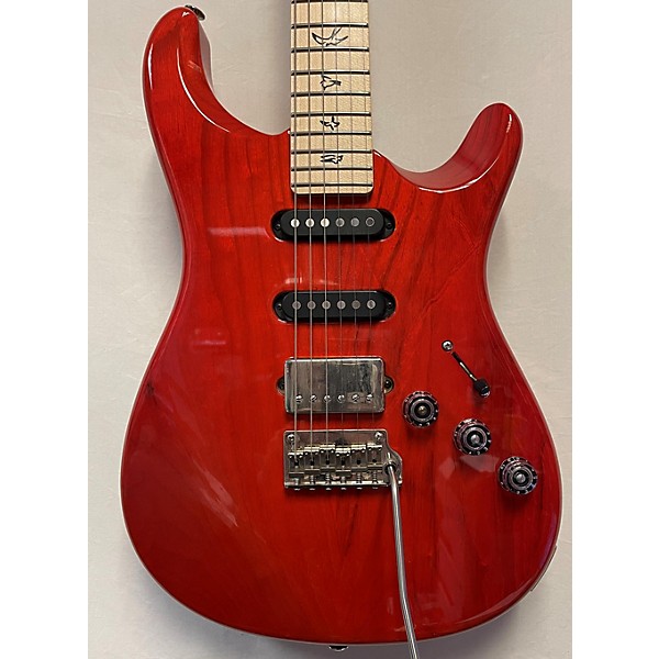 Used PRS Used 2021 PRS MARK LETTIERI AMARYLLIS RED Solid Body Electric Guitar