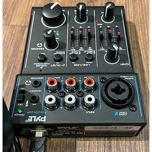 Used Pyle PAD30MXUBT Unpowered Mixer