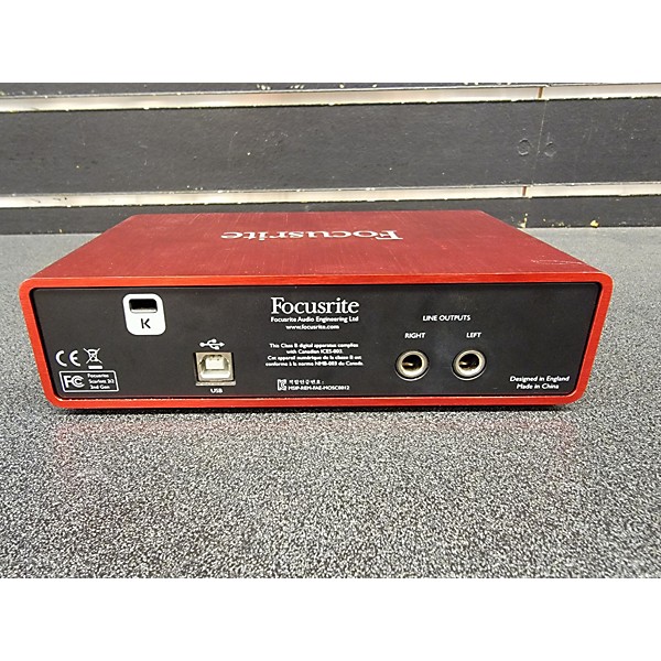 Used Focusrite Scarlett 2i2 Gen 2 Audio Interface