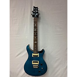 Used PRS Used PRS SE Custom 24 Blue Solid Body Electric Guitar