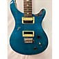 Used PRS Used PRS SE Custom 24 Blue Solid Body Electric Guitar