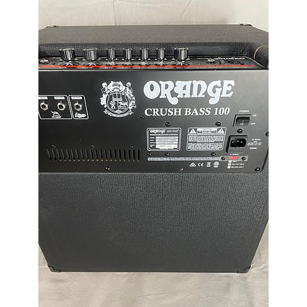 Used Orange Amplifiers Crush Bass 100 Bass Combo Amp