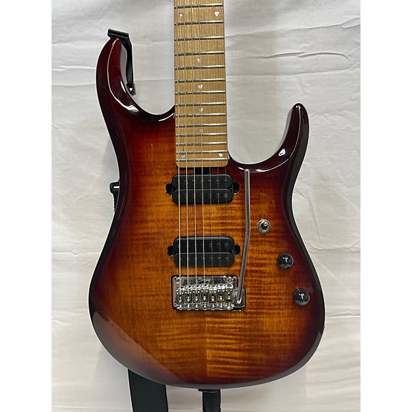 Used Sterling by Music Man Used Sterling By Music Man John Petrucci JP157 7 String 2 Color Sunburst Solid Body Electric Gu...