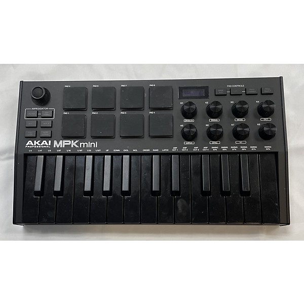 Used Akai Professional MPK Mini MKII MIDI Controller