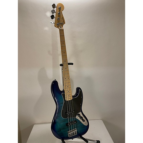 Used Fender Player Plus Jazz Bass Plus Top Electric Bass Guitar