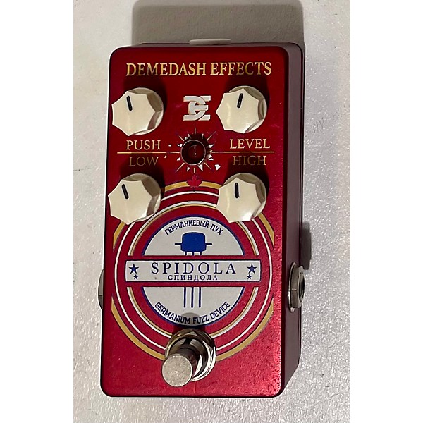 Used Demedash Effects Used DEMEDASH EFFECTS SPIDOLA Effect Pedal