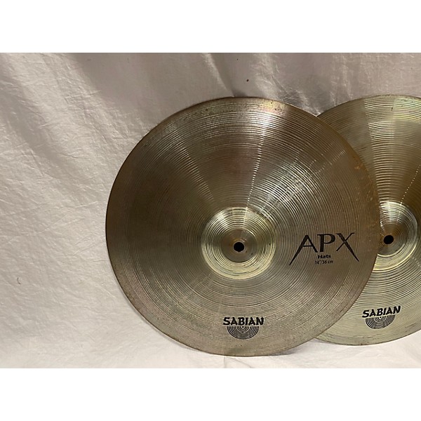 Used SABIAN 14in APX Hi Hat Pair Cymbal