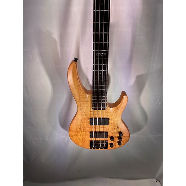 Used ESP LTD B414 Spalted Maple Electric Bass Guitar