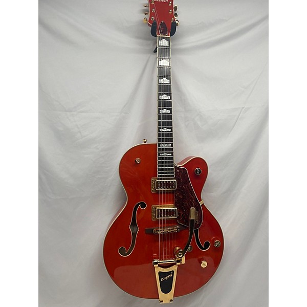 Used Gretsch Guitars Used Gretsch Guitars G5420TG Electromatic ORANGE STAIN Hollow Body Electric Guitar