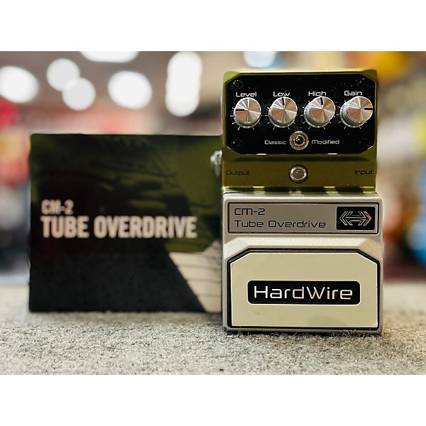 Used DigiTech HardWire Series CM2 Tube Overdrive Effect Pedal