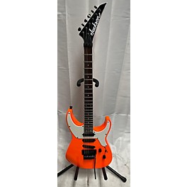 Used Jackson Used Jackson SLX4 Orange Solid Body Electric Guitar