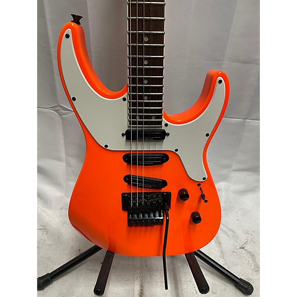 Used Jackson Used Jackson SLX4 Orange Solid Body Electric Guitar