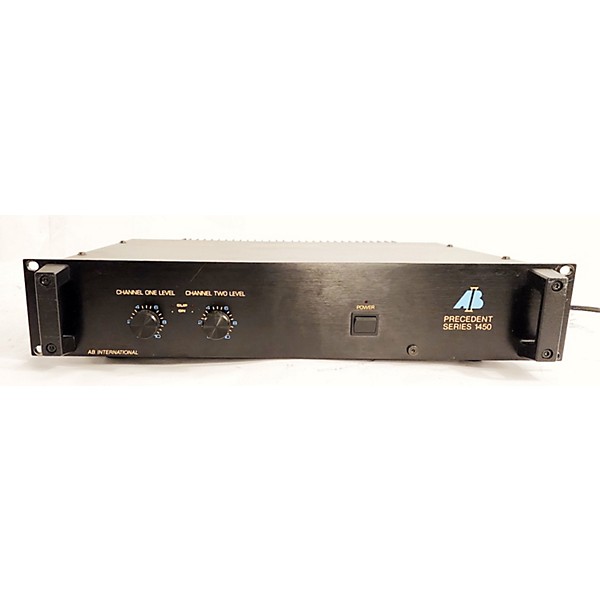 Used AB International Amplifiers Precedent Series 1450 Power Amp